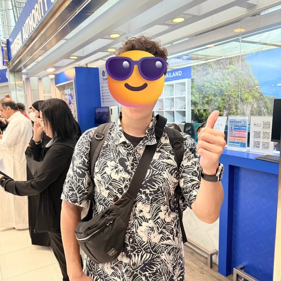 MAYA Pattaya Taxi customer 12 at the airport